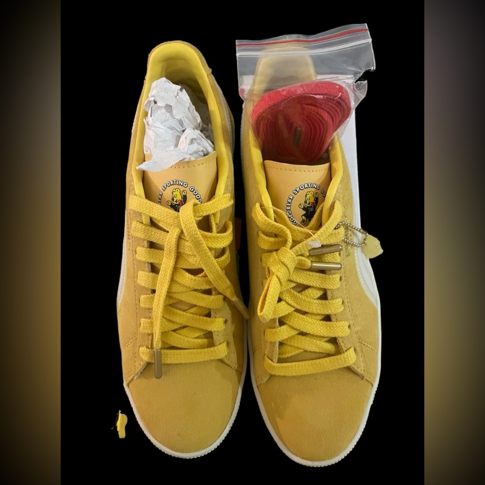 NIB Puma Suede Triplex Haribo Mimisa Whisper White Sneaker Shoes Size 9.5 Mens - Picture 3 of 10
